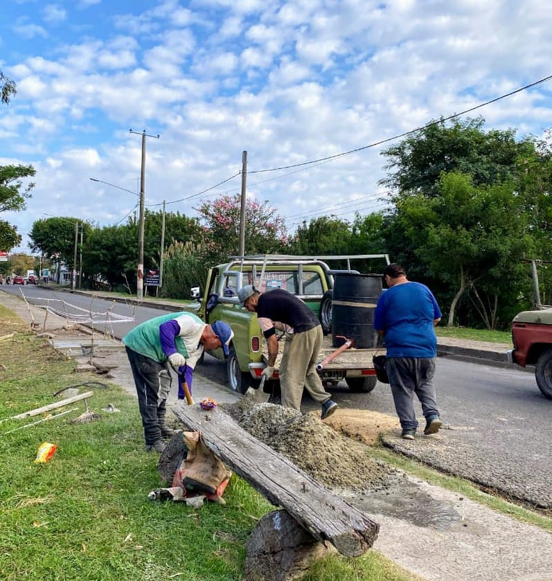 Obras Públicas avanza en distintos puntos de La Paz